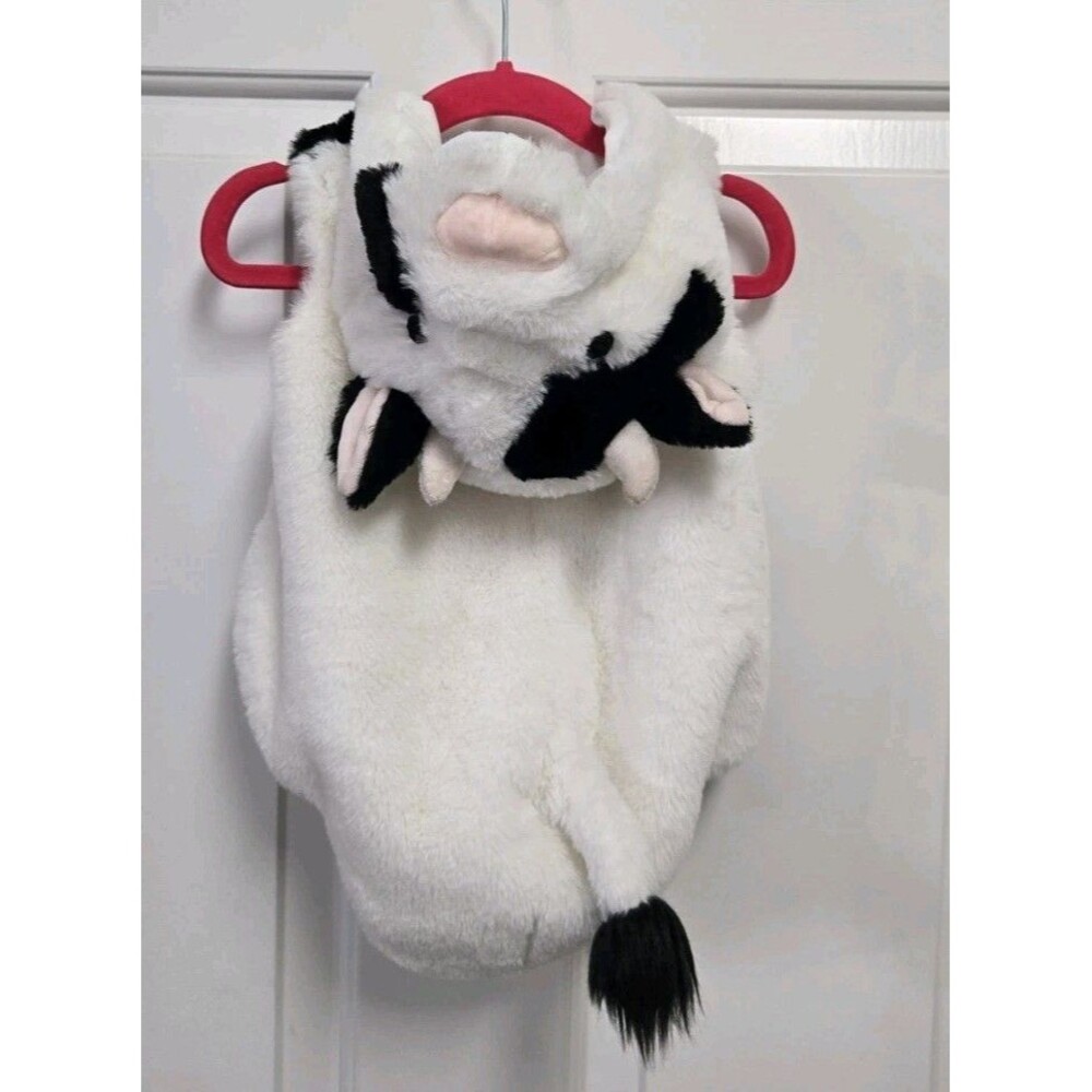 Pottery Barn Kids Baby Cow Costume 6-12 Months Plush Halloween - Picture 2 of 3